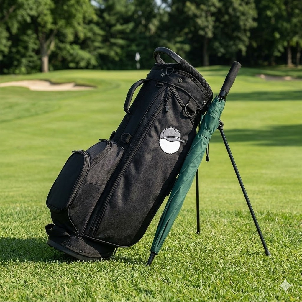 Golf Bag Stand Cart - New Lightweight Golf Bag with Stand