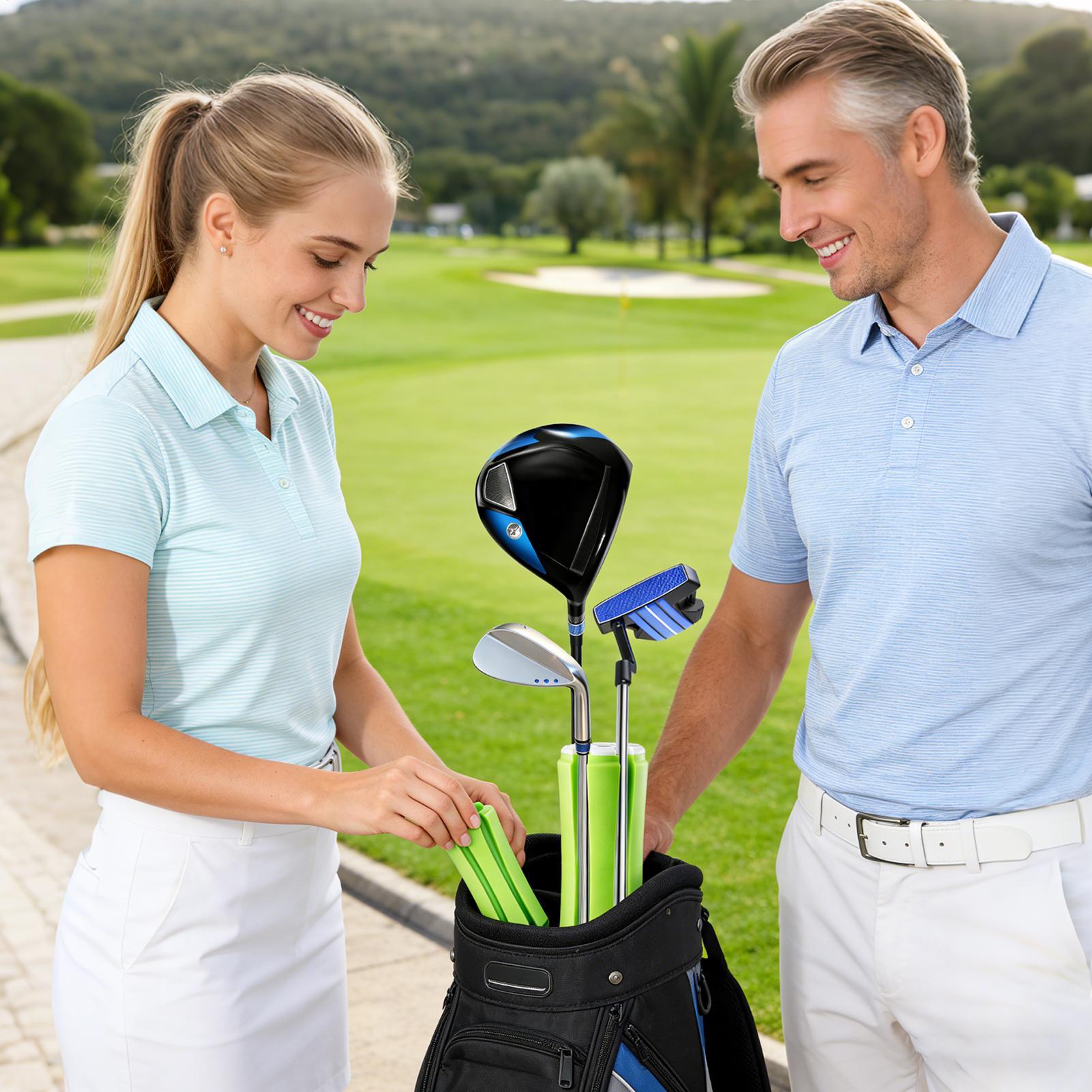 Golf Bag Stand Cart - Golf Club Stand Easy-Access Portable Bracket