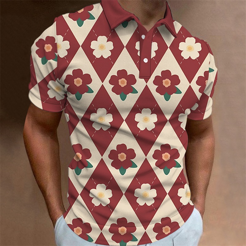 Golf Equipment Wholesale - Men's Polo Shirt Summer Casual Short