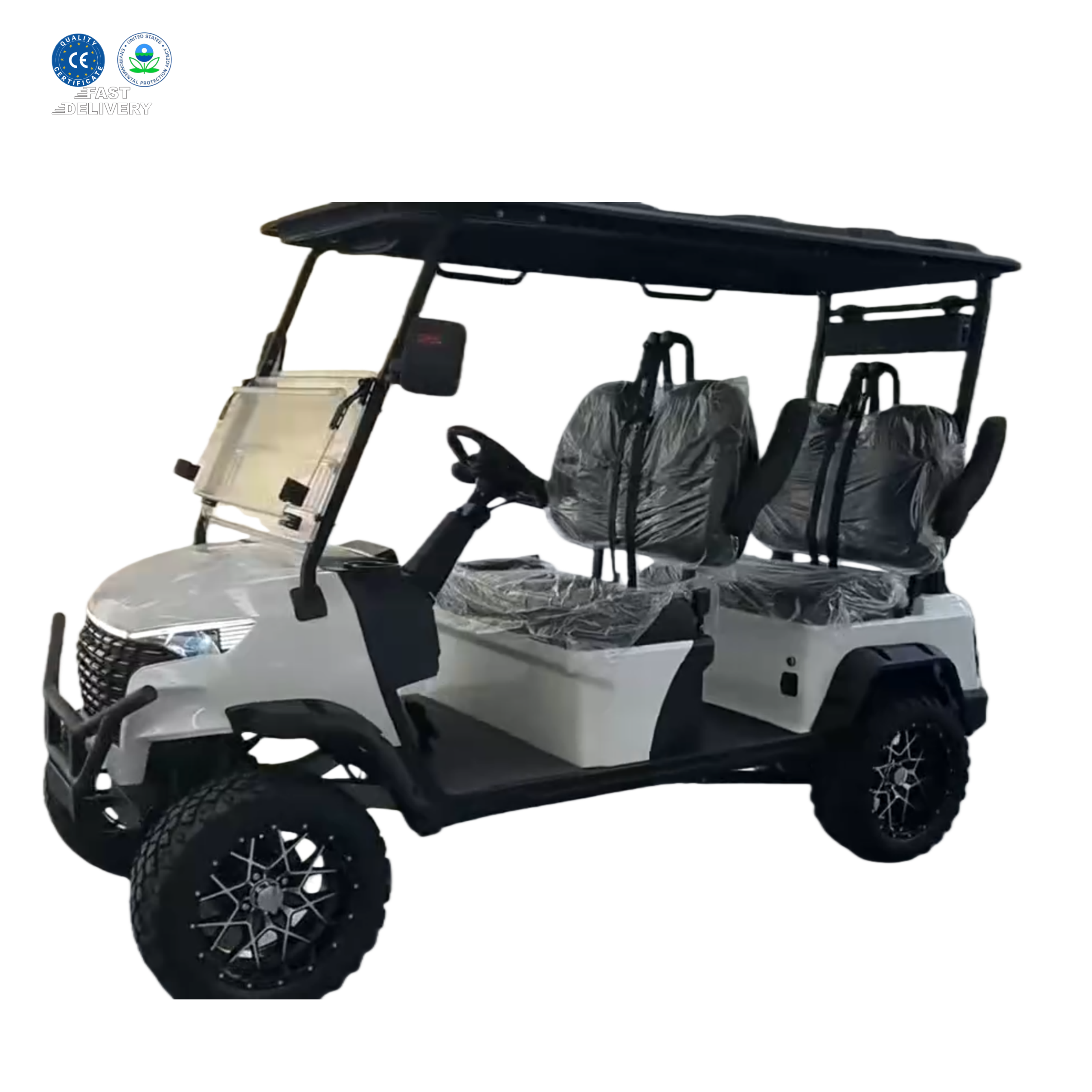Golf Bag Stand Cart - TONGCAI Chinese Off Road Club Car