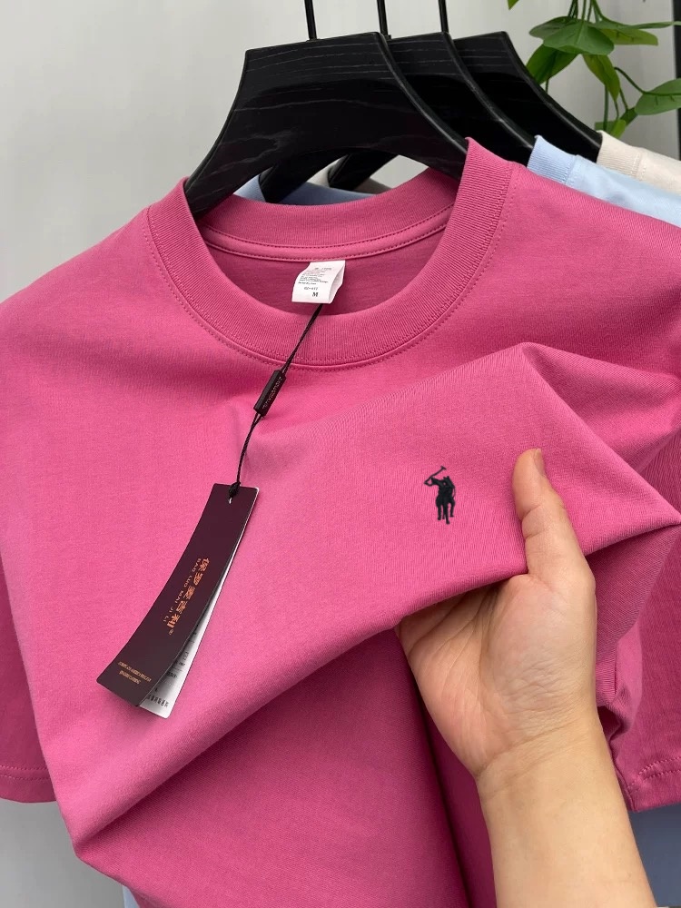 Golf Equipment Wholesale - 100% cotton high-end short sleeve T-shirt