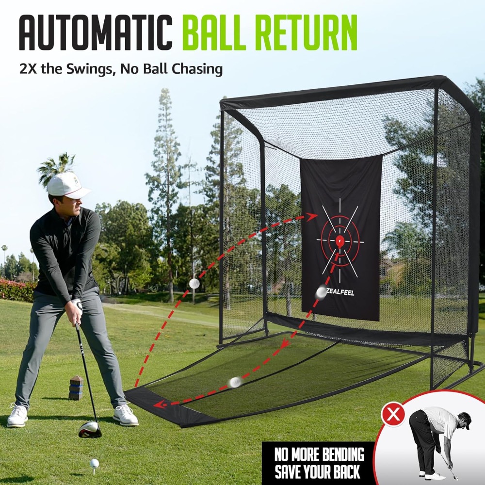 Practice Net Hitting - US Shipping 10x7ft 8x8ft Golf Practice