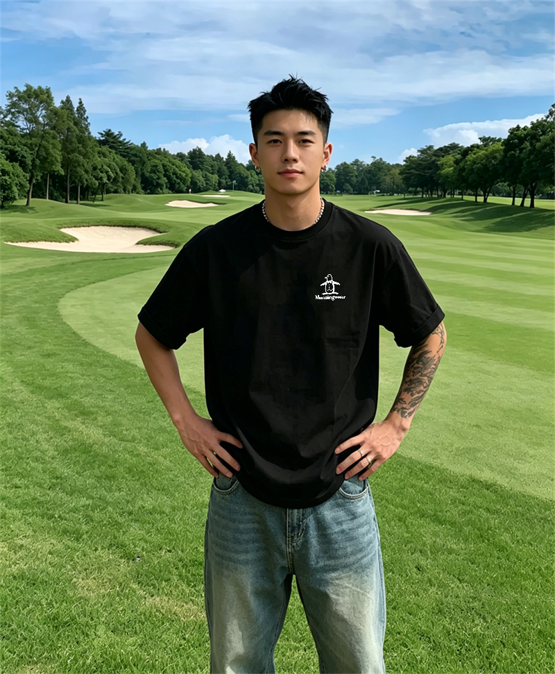 Men's Golf T-Shirt Short Sleev – Golf Equipment Wholesale recenzja i cena