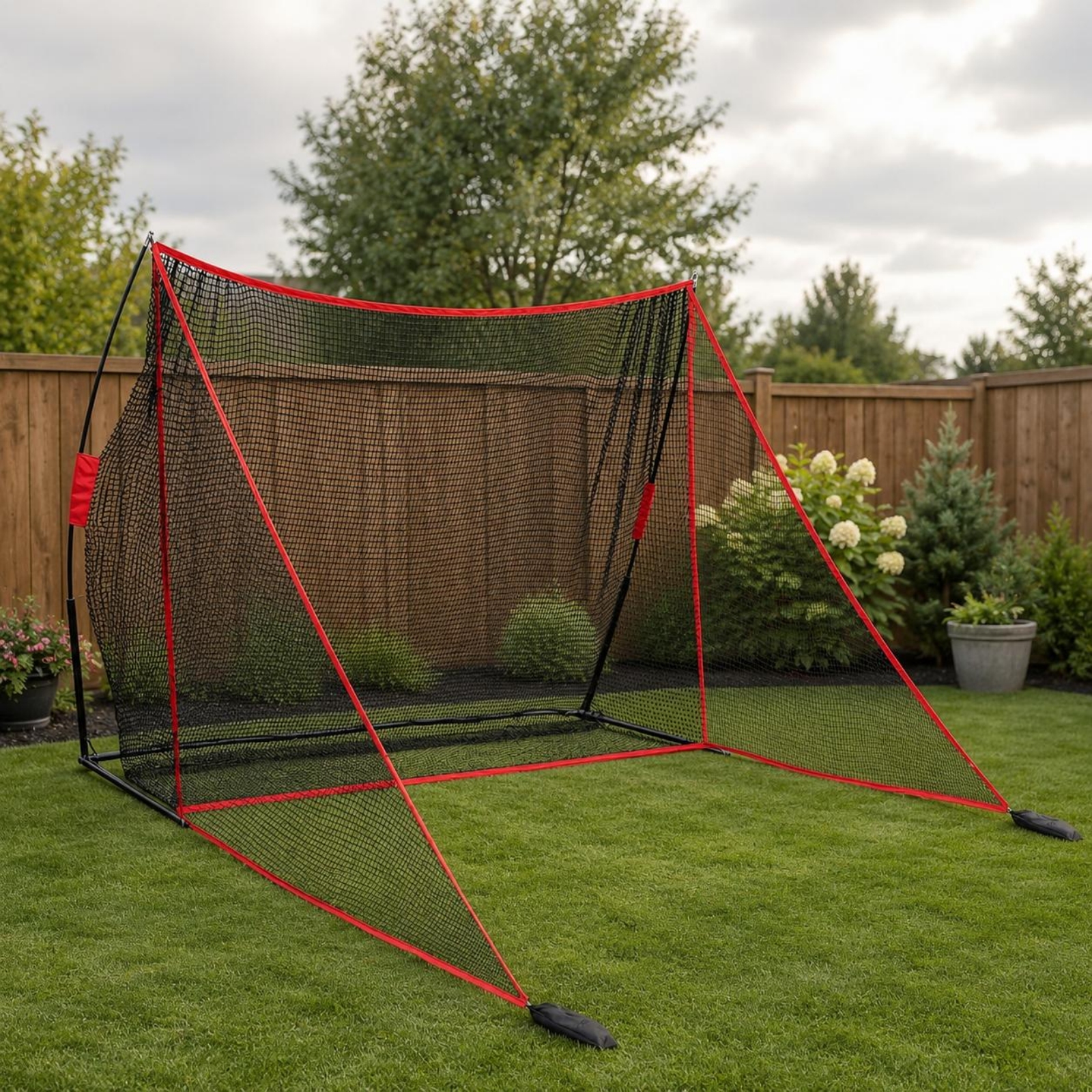 Golf Hitting Net Red Trim Prac – Practice Net Hitting recenzja i cena
