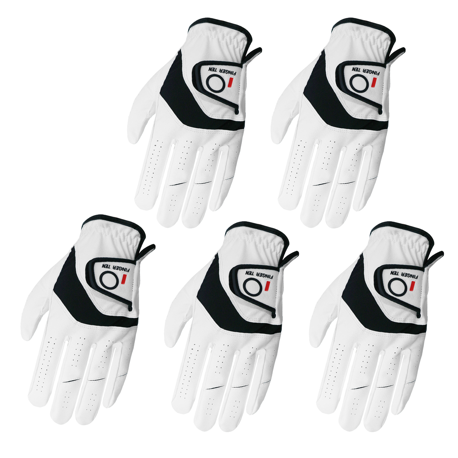 5 Pcs Golf Gloves Men Leather  – Golf Equipment Wholesale recenzja i cena