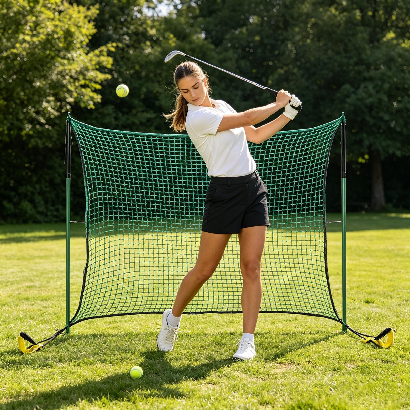 Golf Hitting Net Outdoor Train – Practice Net Hitting recenzja i cena