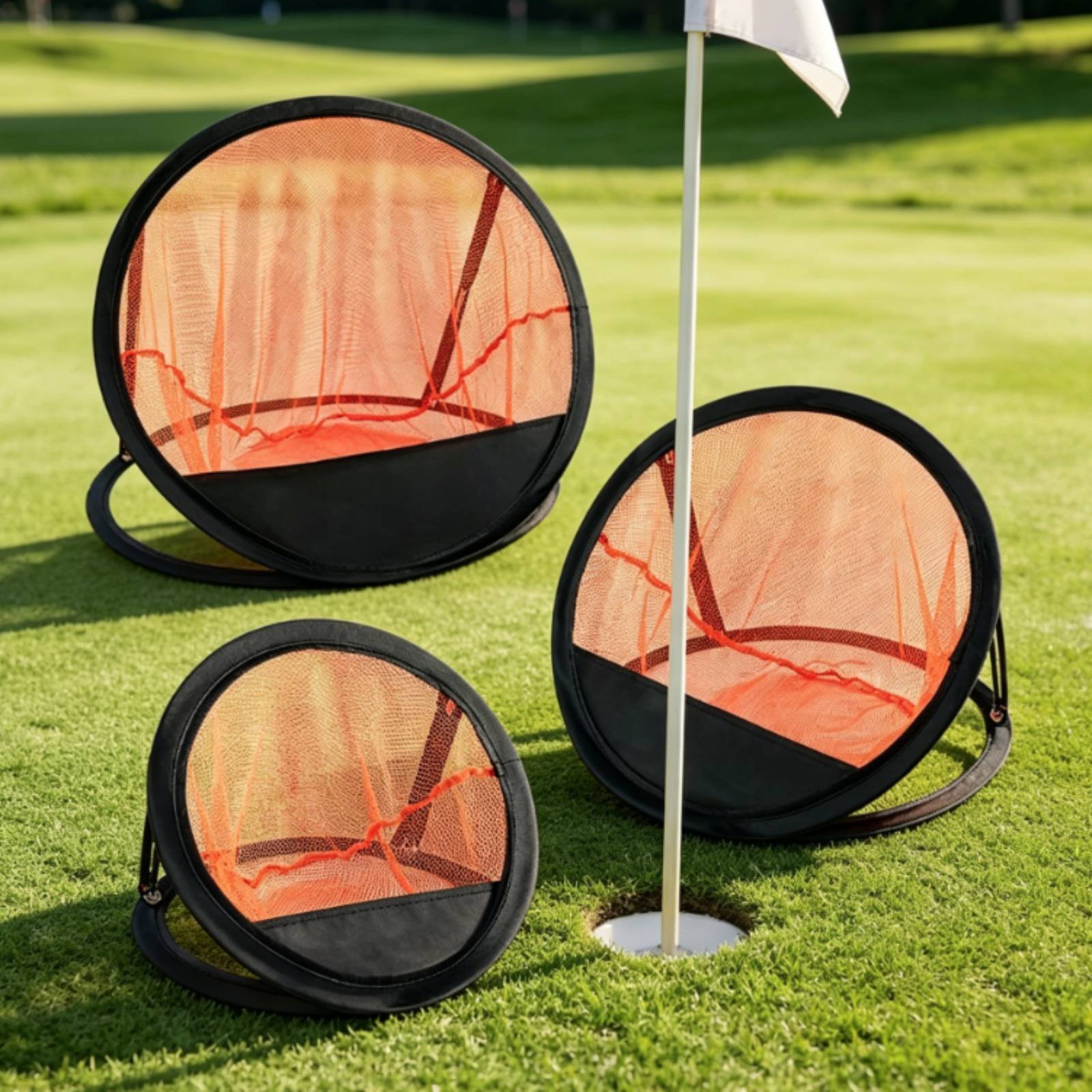 3 Pieces Golf Chipping Net Ind – Practice Net Hitting recenzja i cena