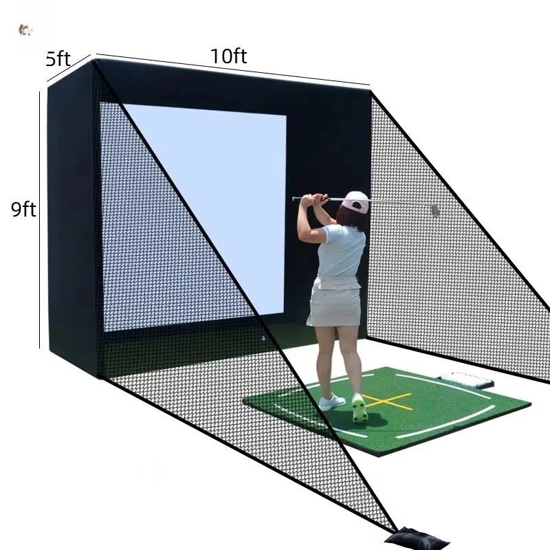 Golf Simulator Enclosure Nets  – Practice Net Hitting recenzja i cena