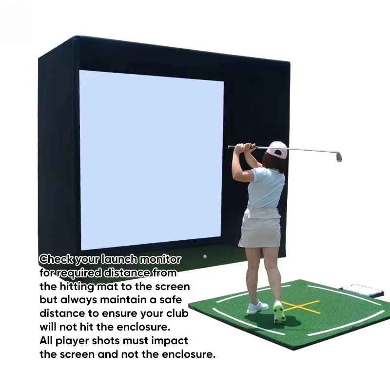 Golf Simulator Enclosure Nets  – Practice Net Hitting recenzja i cena