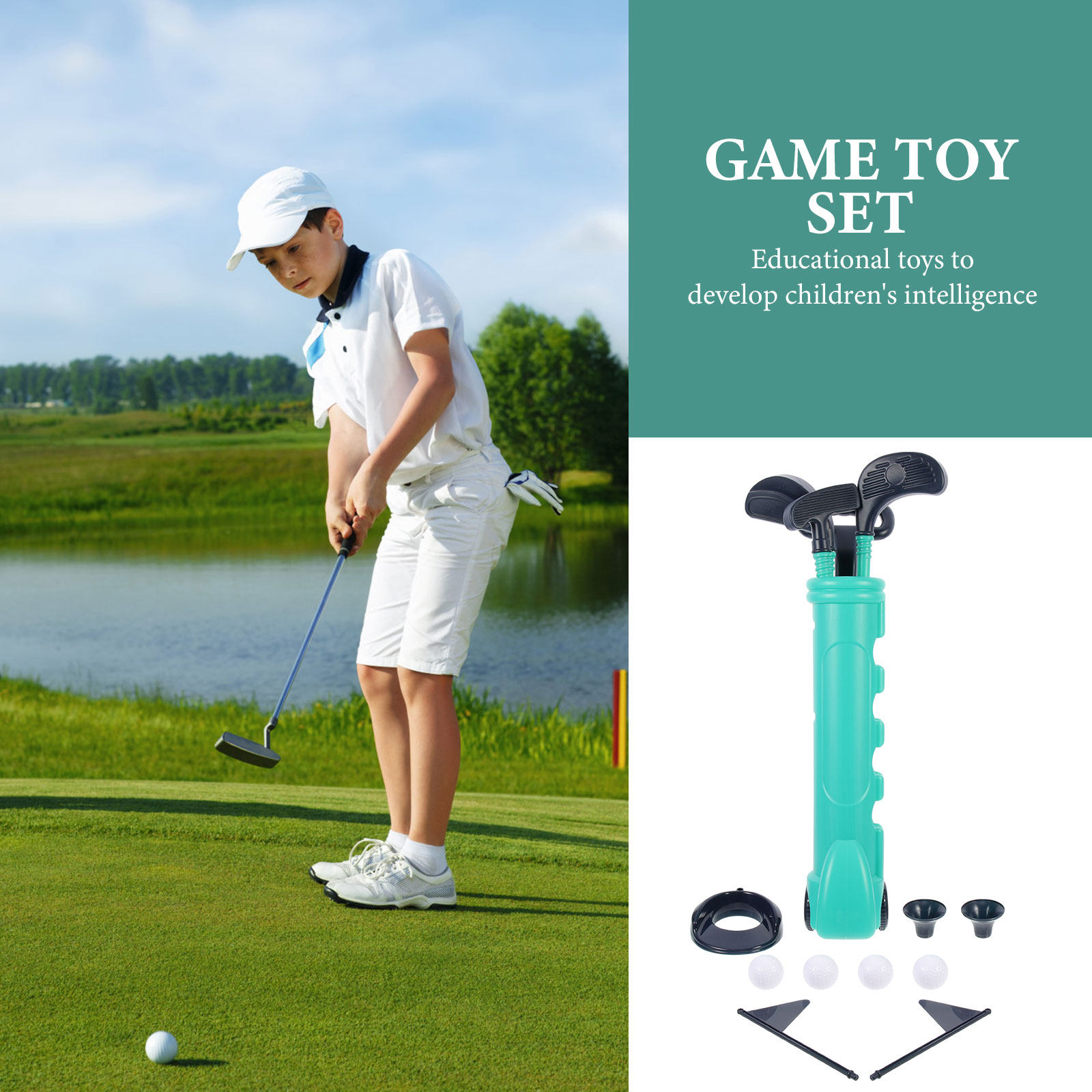 1Set Kids Golfs Play Set Porta – Golf Equipment For Kids recenzja i cena