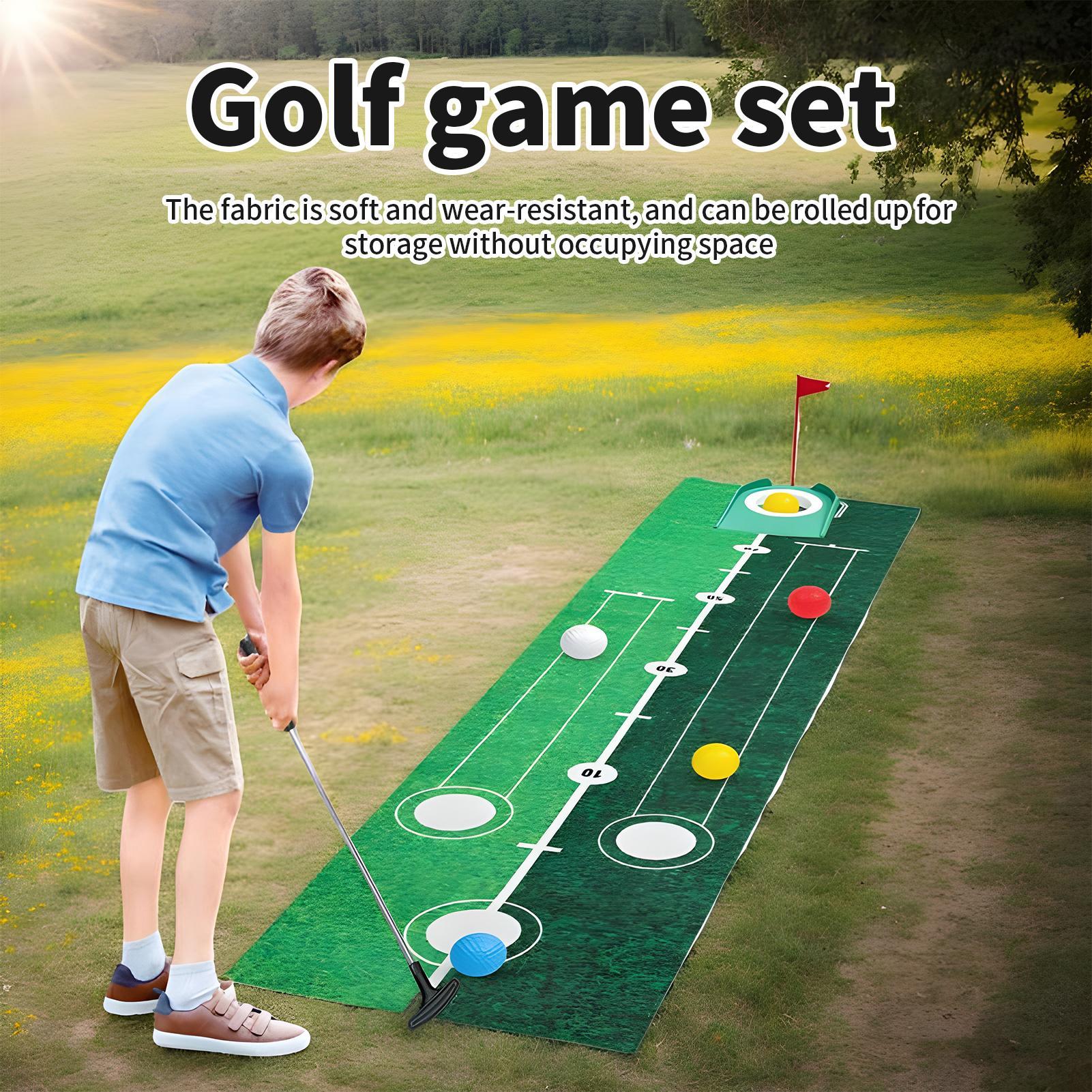 Putting Mat Kids Golf Training – Golf Equipment For Kids recenzja i cena